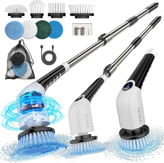 BROSSE ELECTRIQUE DE NETTOYAGE 9 en 1 :La Solution Ultime pour un Nettoyage Sans Effort !