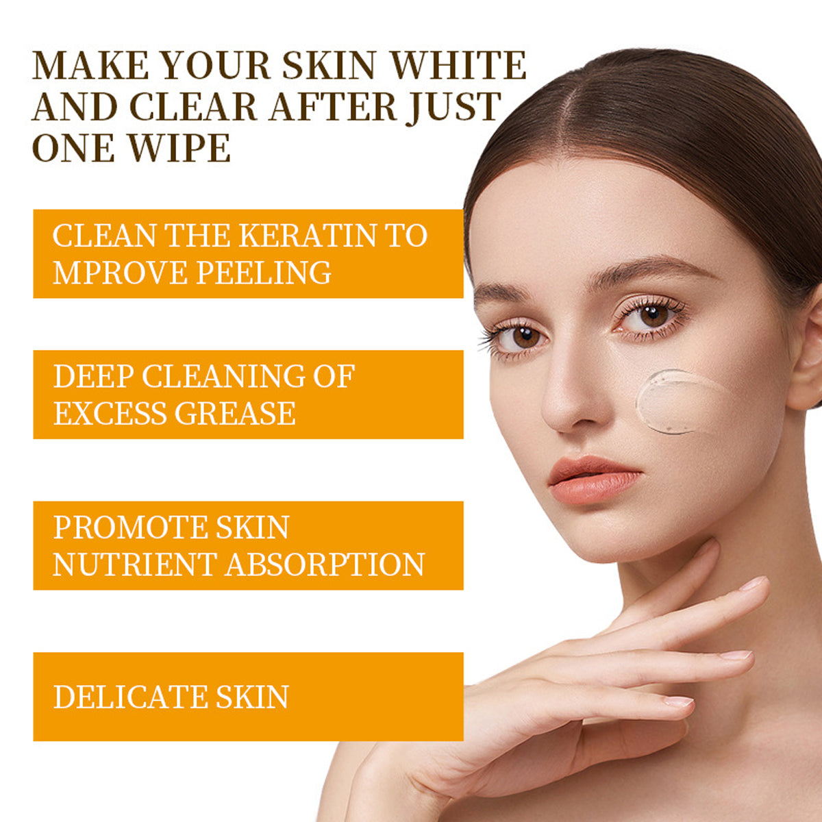 GEL EXFOLIANT POUQUR ORANGE ENZYME-PEAU LISSE,ECLATANTE ET RAFRAICHISSANTE