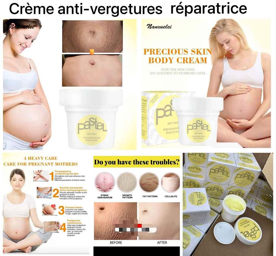 Créme ANTI-VERGETURE & REPARATRICE PASTEL