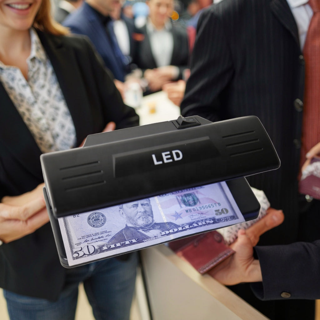 DETECTEUR DE FAUX BILLETS UV 318 Très PRECIS,EFFICACE ET RAPIDE