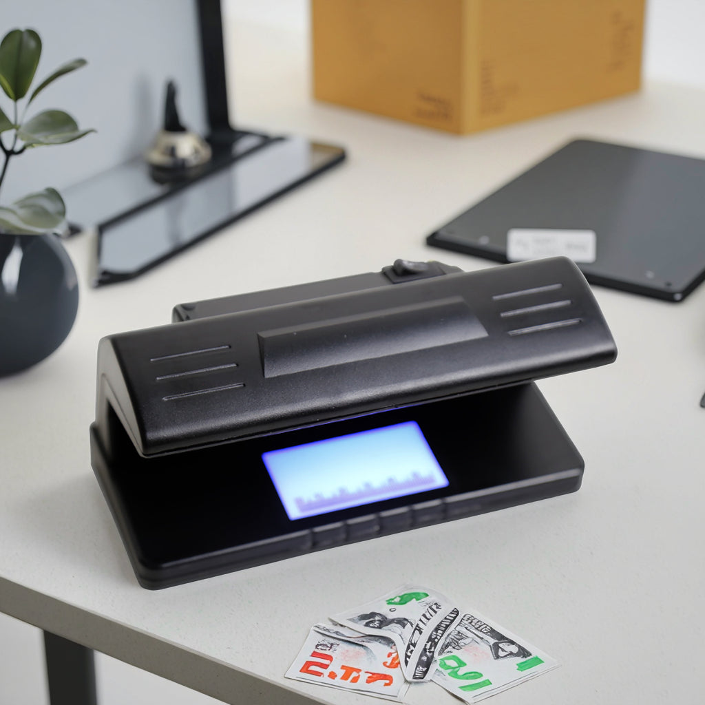 DETECTEUR DE FAUX BILLETS UV 318 Très PRECIS,EFFICACE ET RAPIDE