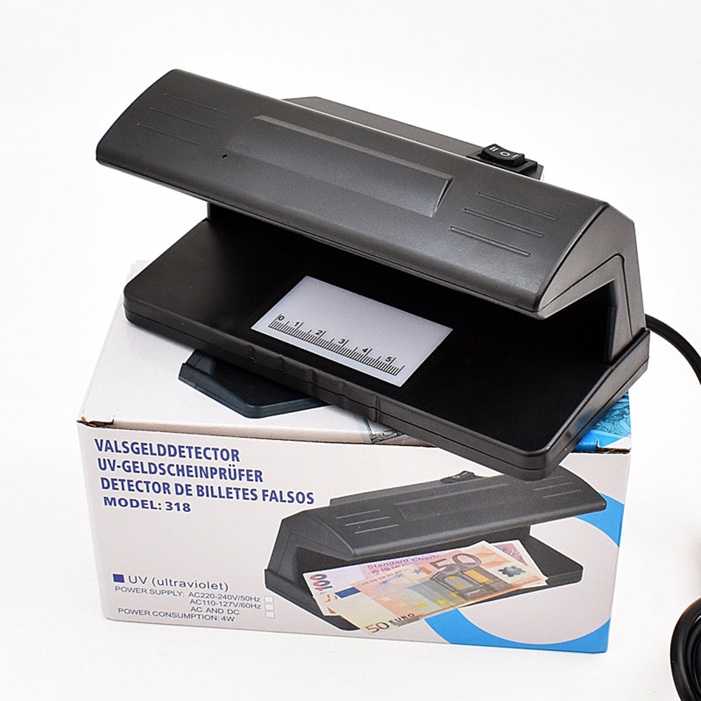 DETECTEUR DE FAUX BILLETS UV 318 Très PRECIS,EFFICACE ET RAPIDE