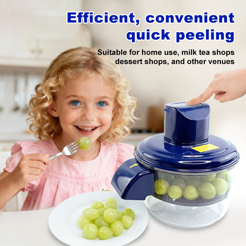 EPLUCHEUR ELECTRIQUE DE CUISINE,Machine Automatique pour Eplucher l'Ail,les Raisins et les Petiits Fruits