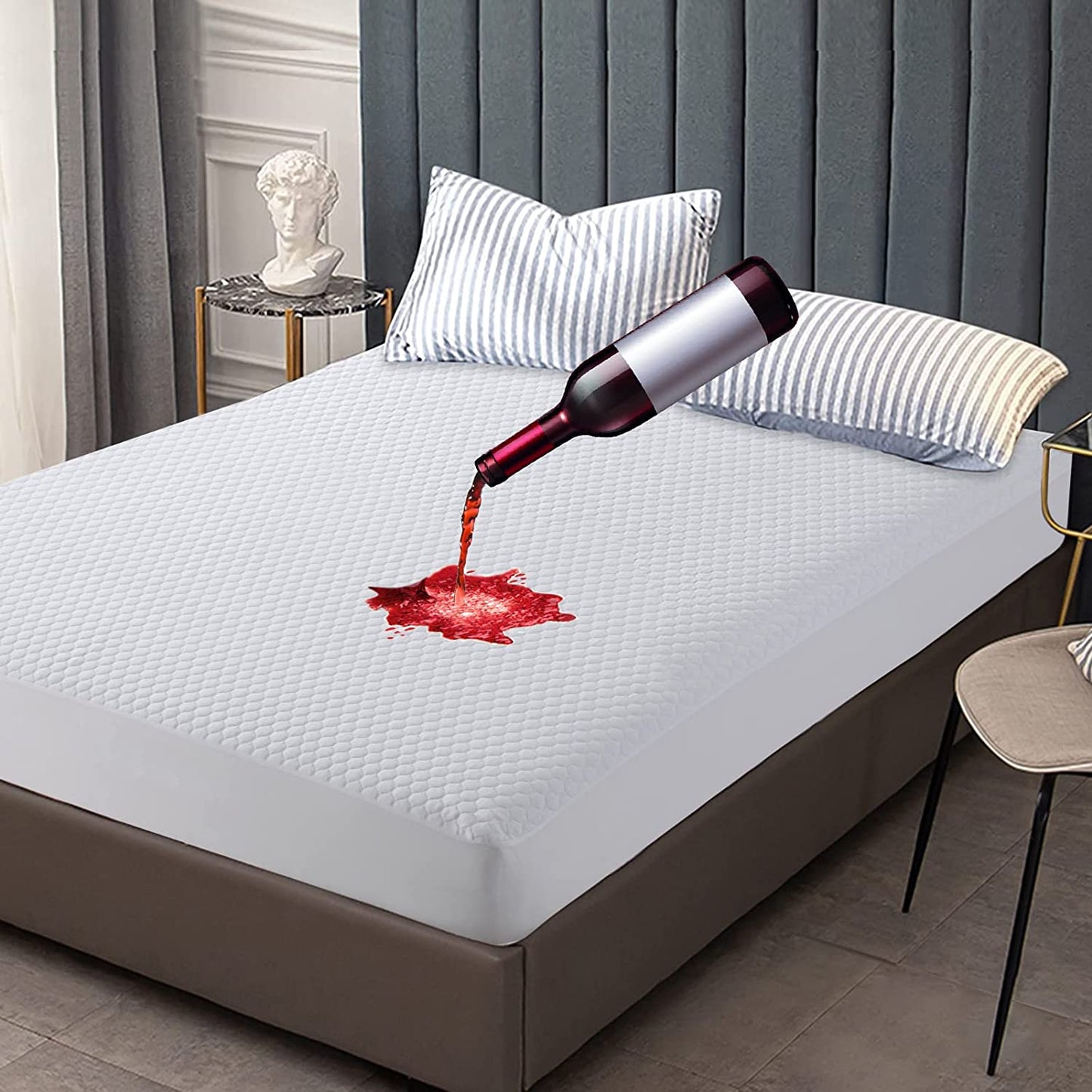 Protège-Matelas Imperméable & Ultra Confortable