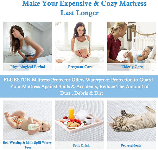 Protège-Matelas Imperméable & Ultra Confortable