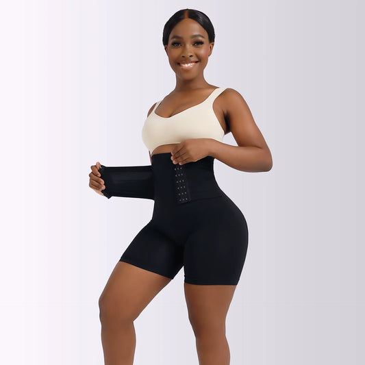 SHORT GAINANT VENTE PLAT & REMONTE FESSIER 2 en 1 SLIM CURVE